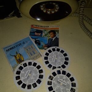 Vintage ViewMaster Reels From Old HAWAII Five O  TV Show